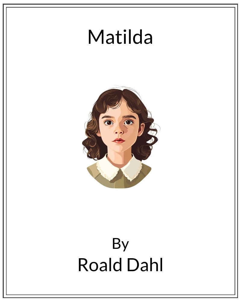 Cover image for Matilda (only available on author's website)